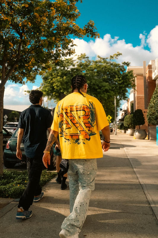 Road To Spring - Yellow T Shirt