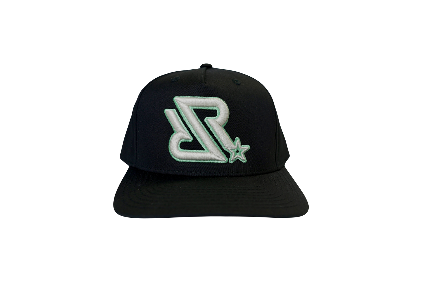 Snap Back - RR logo w/ Star (Black)