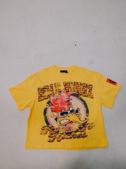 Road To Spring  -  Yellow T Shirt