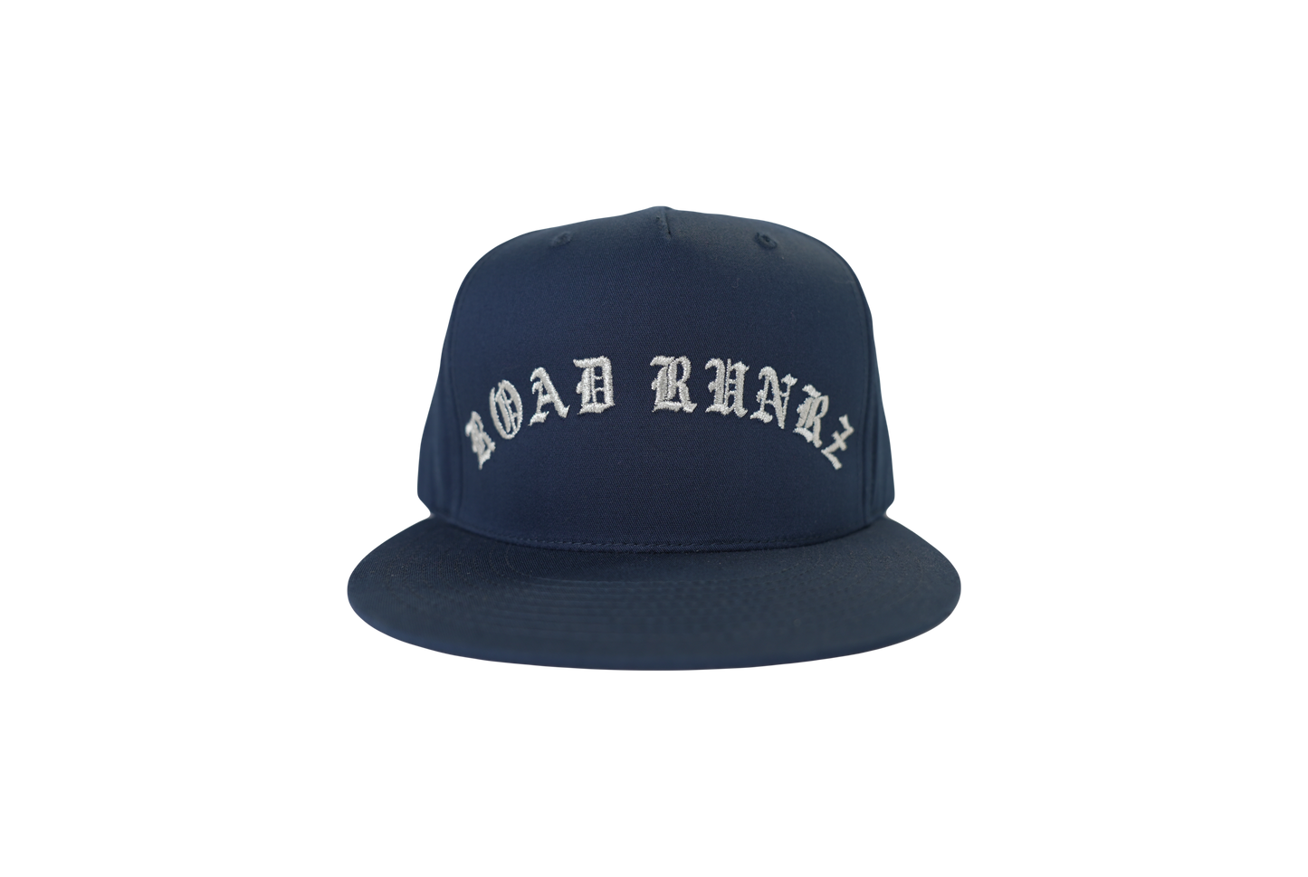 Road Runrz Old English Style Navy Hat