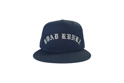 Road Runrz Old English Style Navy Hat