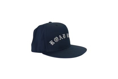 Road Runrz Old English Style Navy Hat