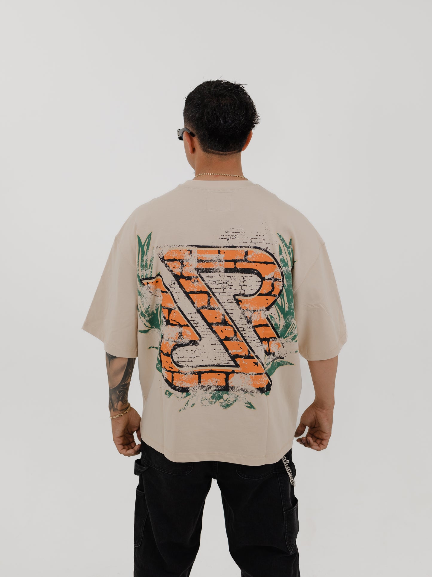 Road To Riches (khaki Tee)