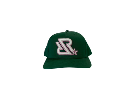Snap Back - RR logo w/ Star (Green)