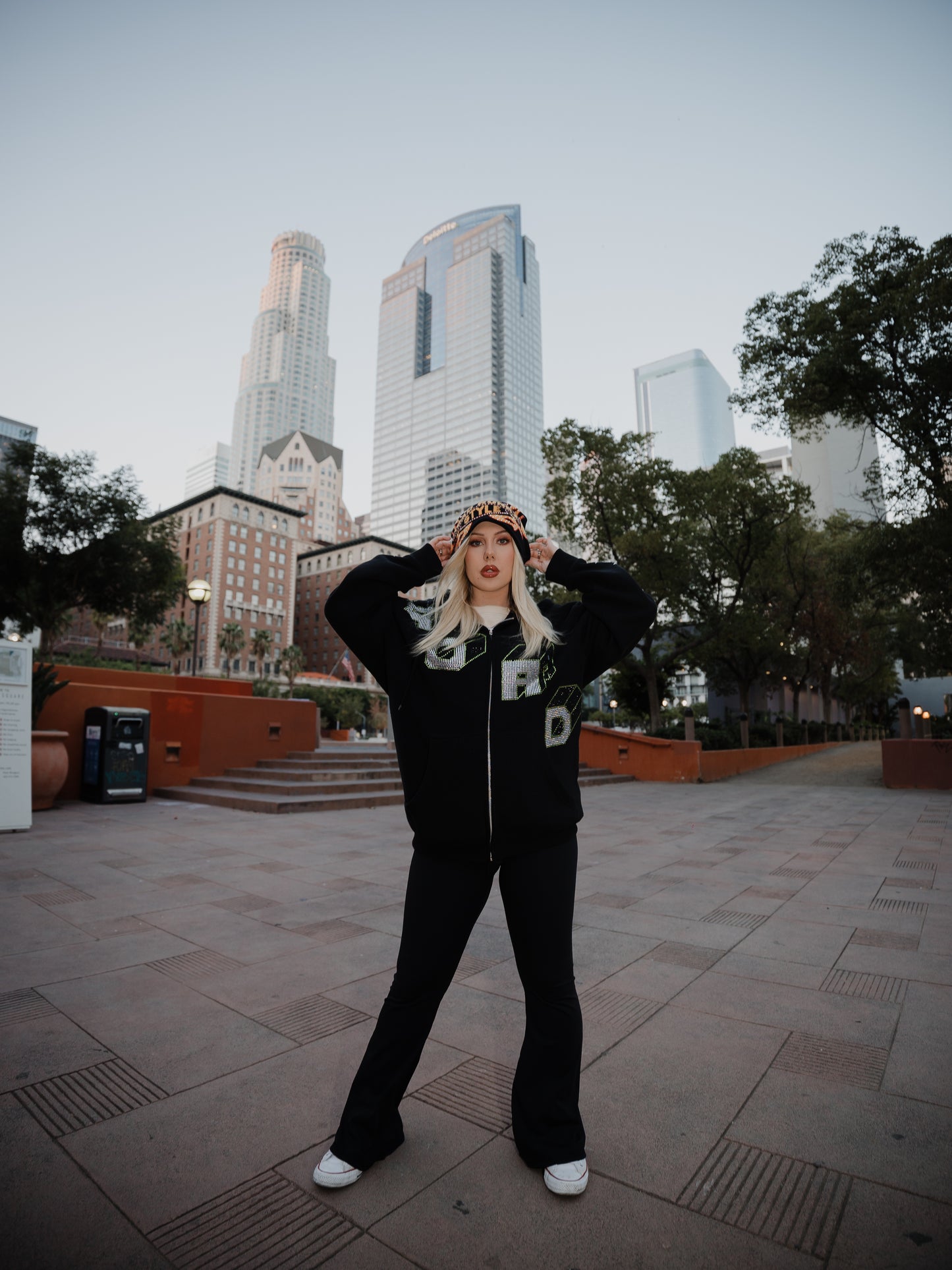 World Zip Up Sweater