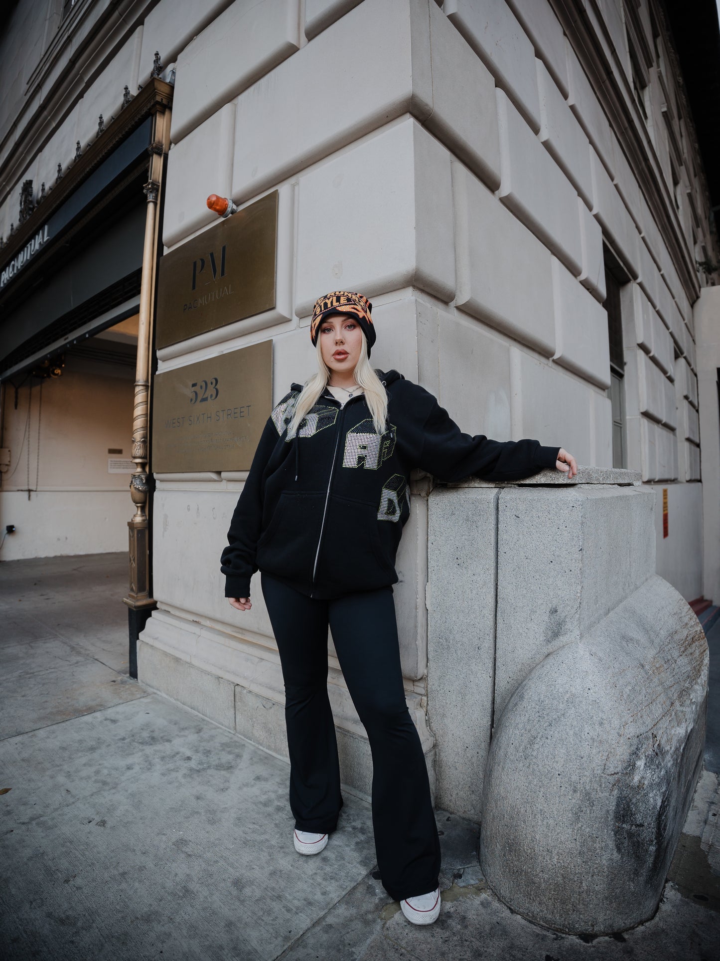 World Zip Up Sweater