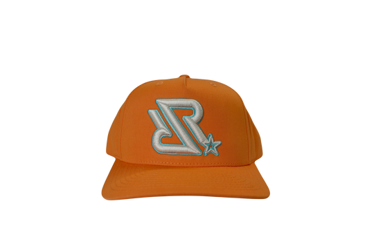 SnapBack - RR logo w/ Star (orange)