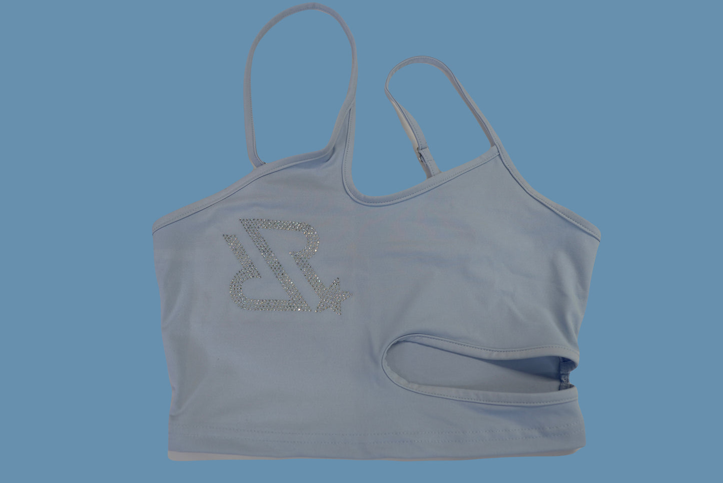 Crop Top RR Logo Rhinestone (Woman’s)