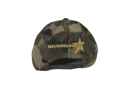 Snap Back - RR Logo w/ Star (Army Camouflage)