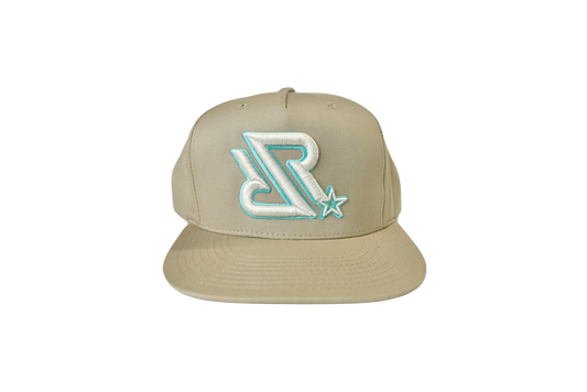 SnapBack - RR logo w/ Star (Beige)