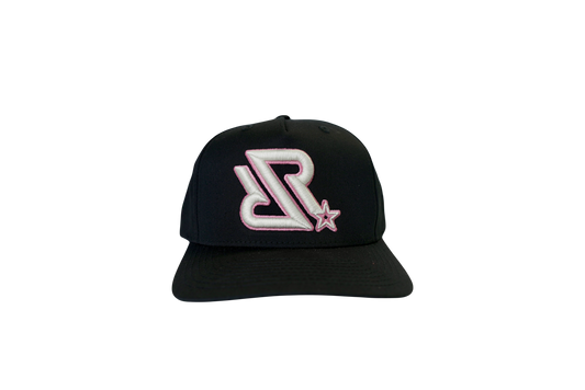 Snap Back - RR logo w/ Star (Black)
