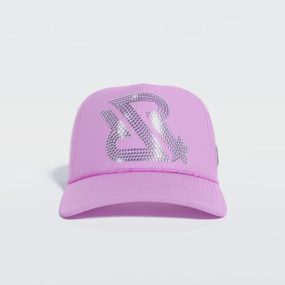 RR (Logo) Rhinestone Trucker Hats - Multi Color ways